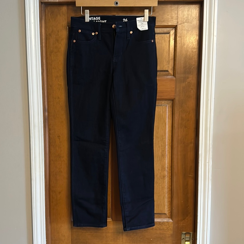 BNWT J Crew Vintage Slim Straight jeans